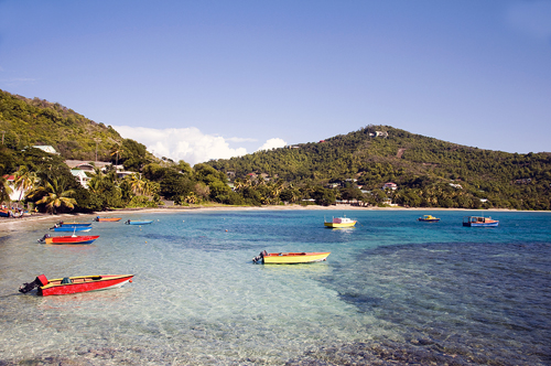 St. Vincent and Grenadines: Friendship Bay on Bequia Island