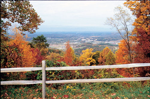 Tennesse Fall Colors at Pigeon Forge